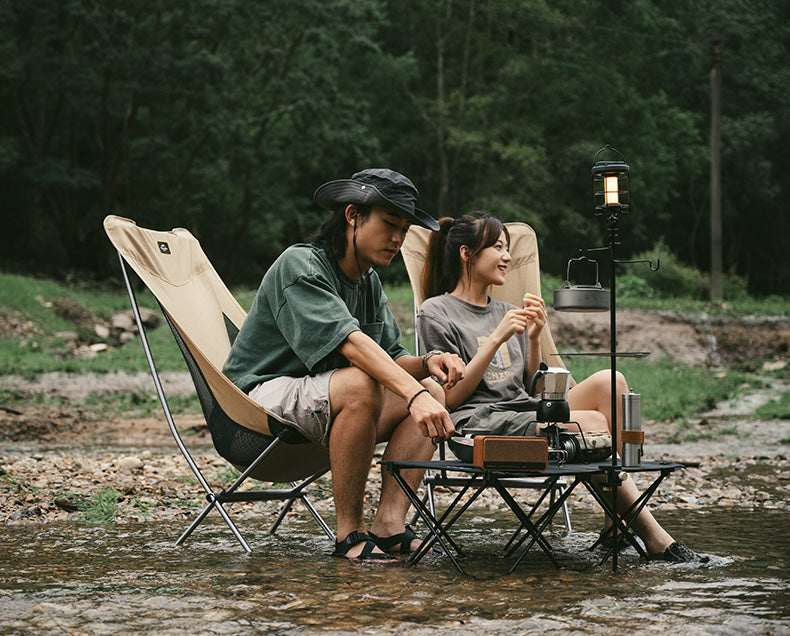 L04 超輕鋁合金月亮椅 | 露營月牙椅 | 大碼 (1.38kg) / 中碼 (0.95kg) CNK2450JJ015