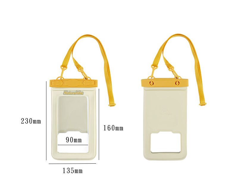 IPX8防水電話袋2.0 - 綠色/黃色