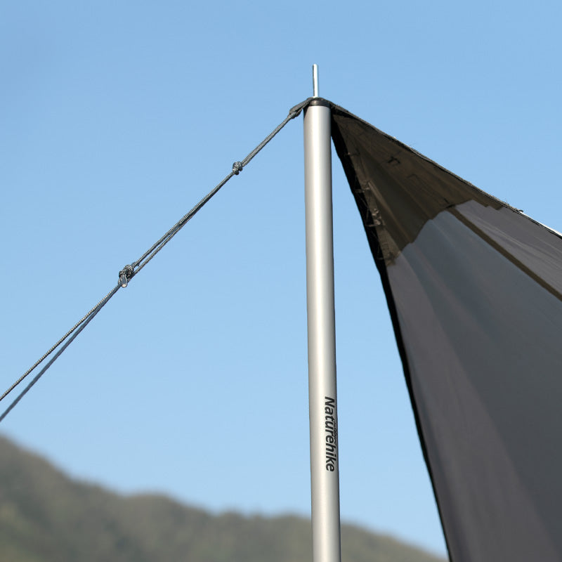 2米鍍鋅鐵四段天幕柱(兩支裝)