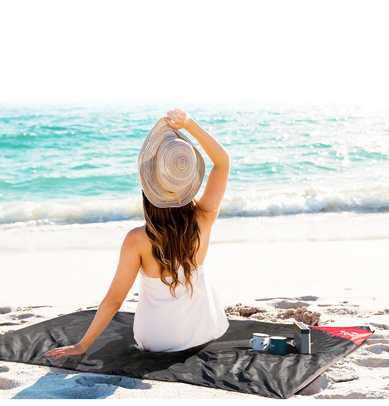 超輕便野營布 - 黑色