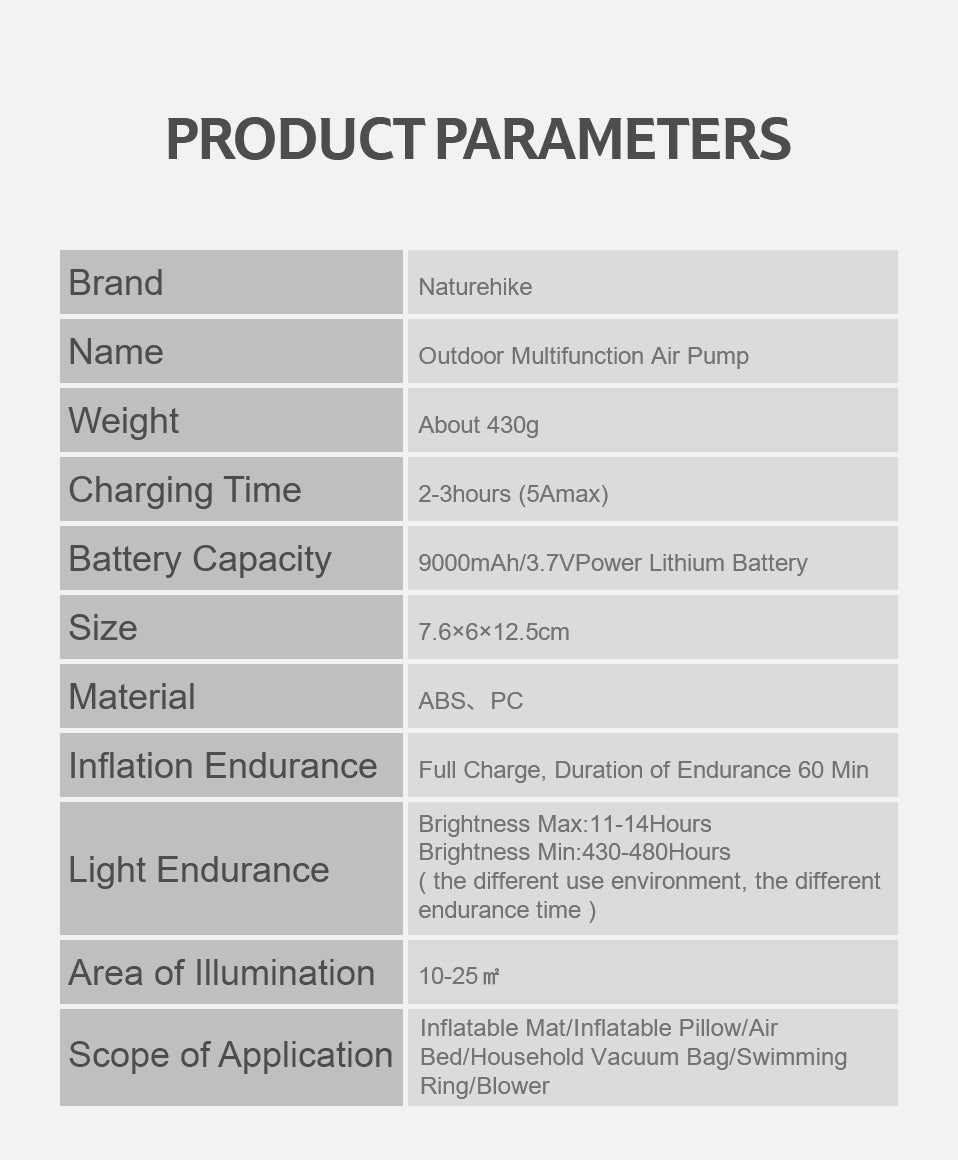 Q-9E星路多用途充氣泵