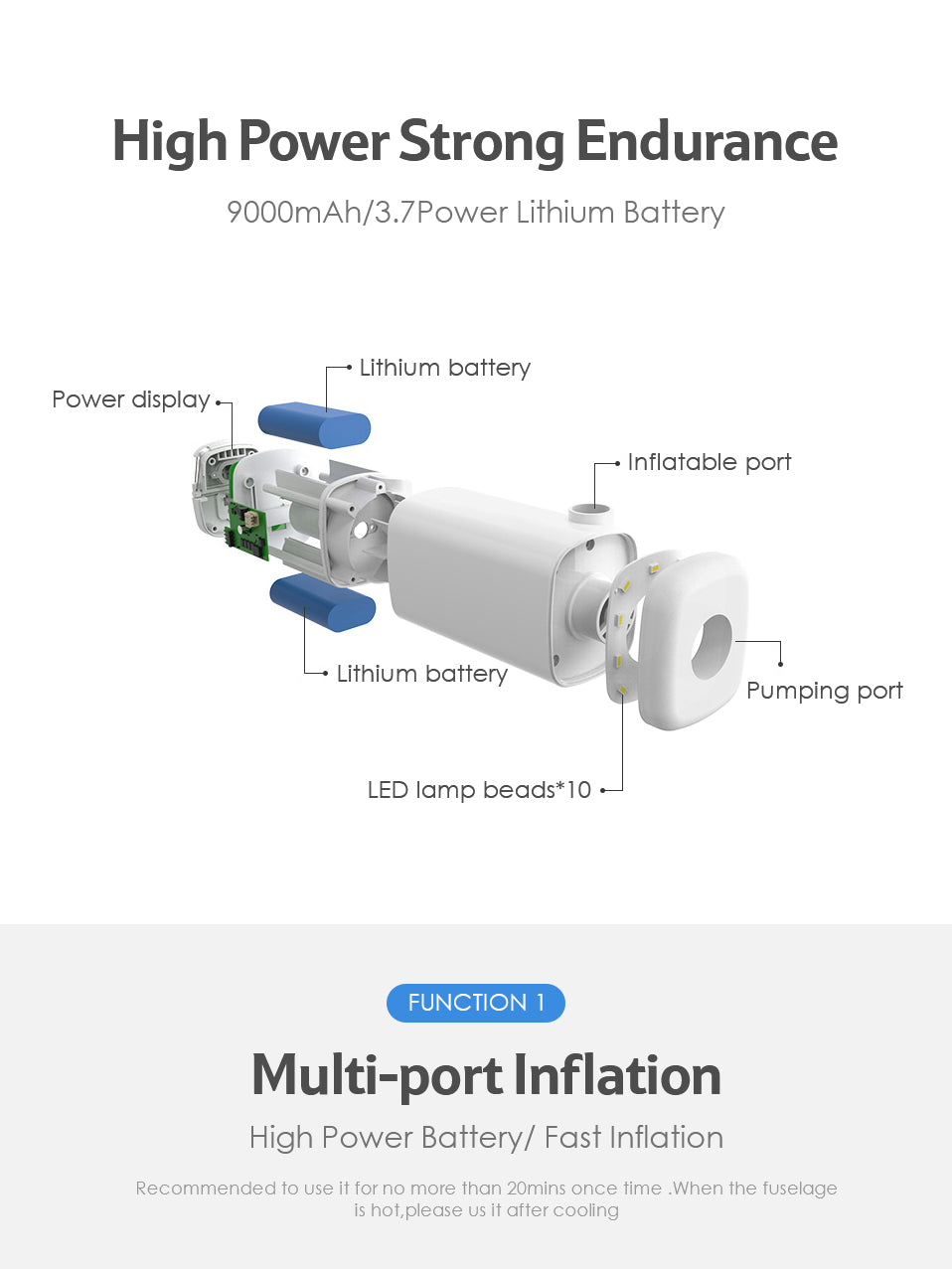 Q-9E星路多用途充氣泵