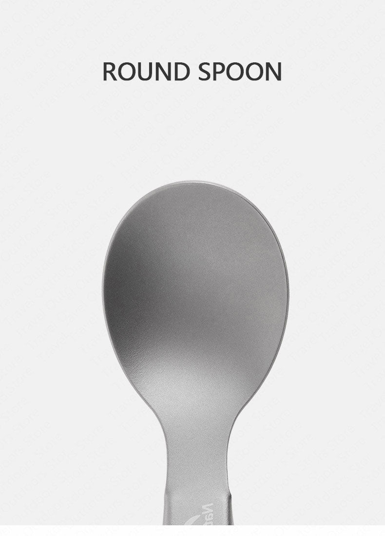 C001 鈦合金折疊餐勺