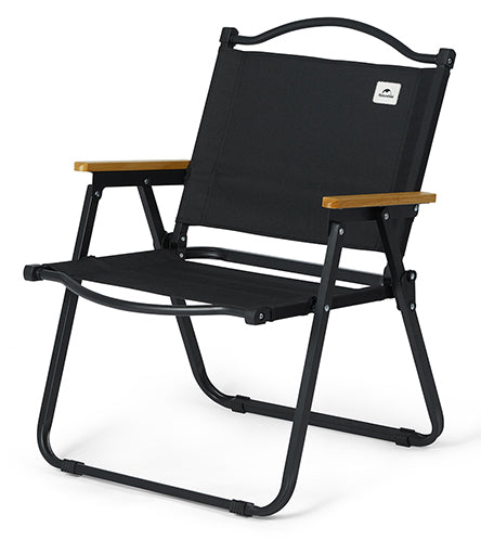戶外折疊坐椅- 卡奇色/黑色