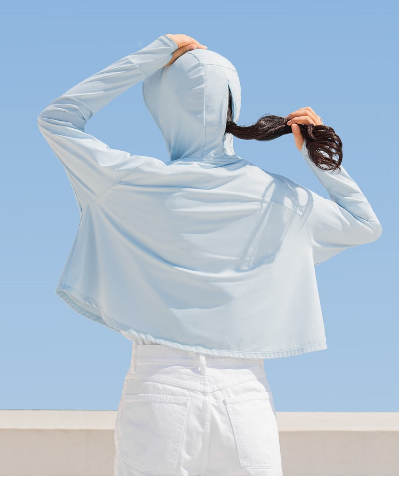 戶外長袖連帽防曬服