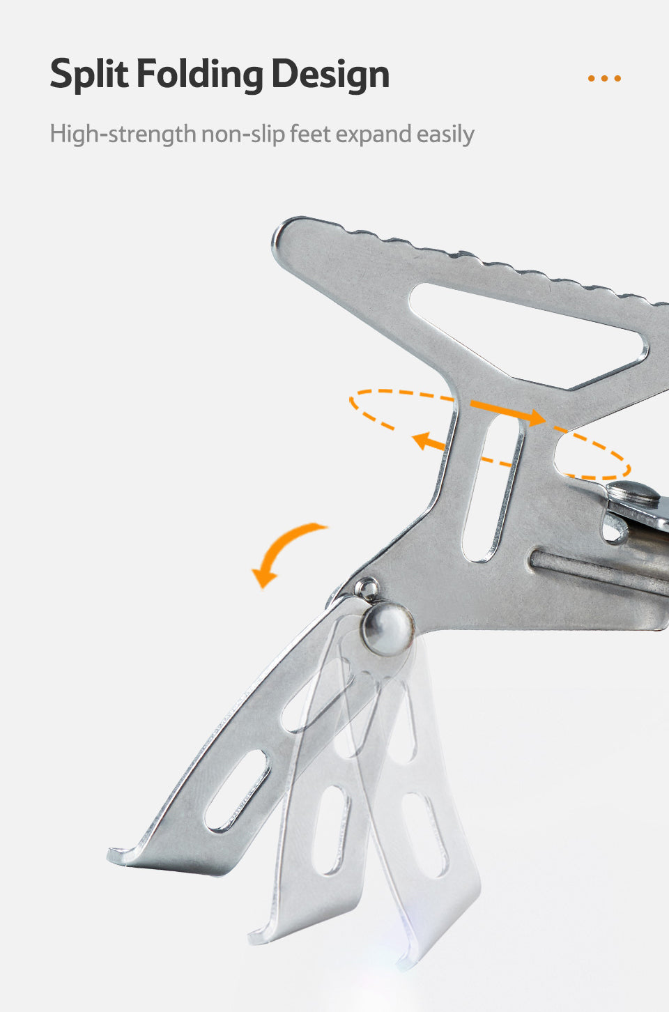 J009折疊野營爐(附氣罐轉換器一枚)