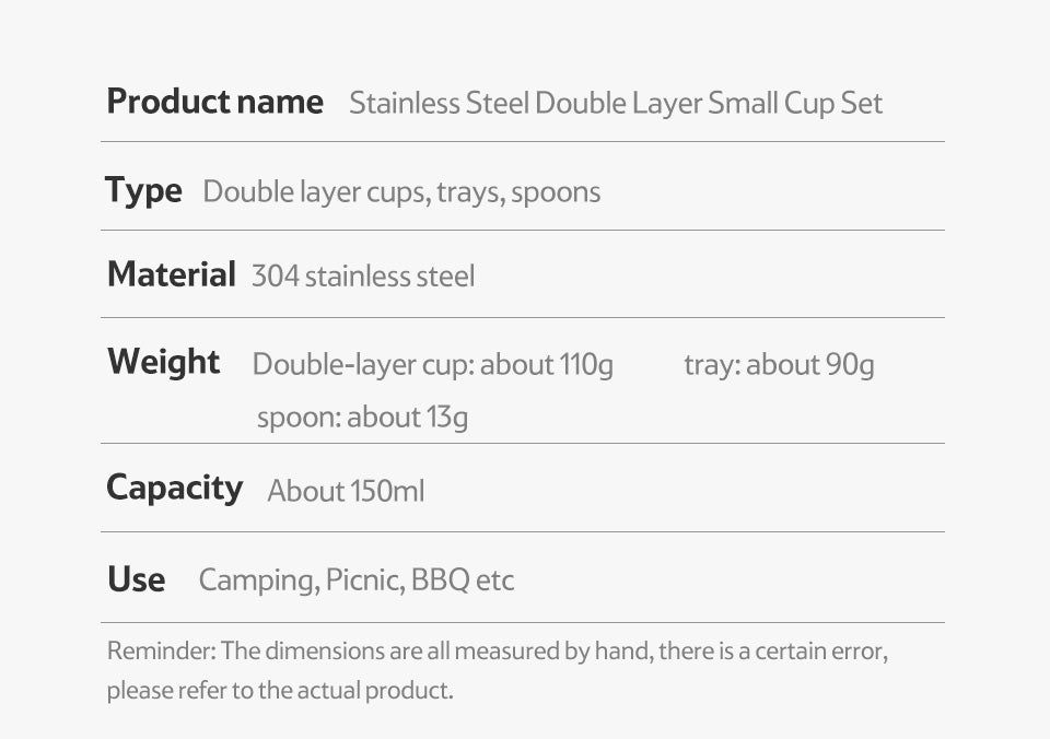 350ml 不鏽鋼咖啡杯套裝