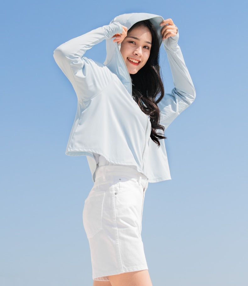 戶外長袖連帽防曬服