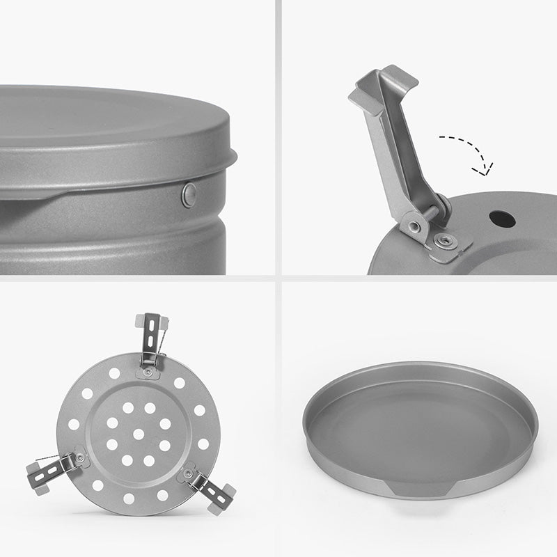 戶外鈦合金小火爐