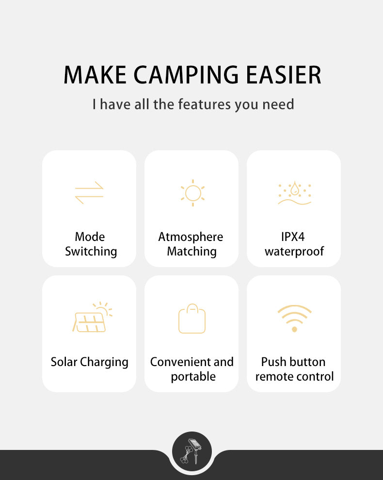 太陽能氣氛波波吊燈