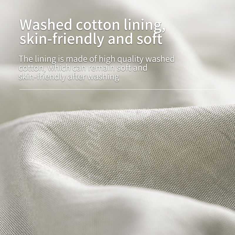 F150 升級版 Envelope式棉質睡袋 - 綠色/灰色