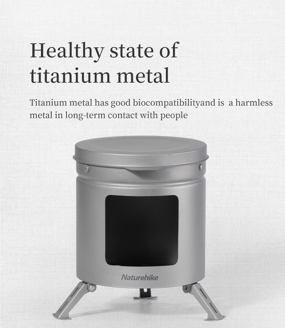 戶外鈦合金小火爐