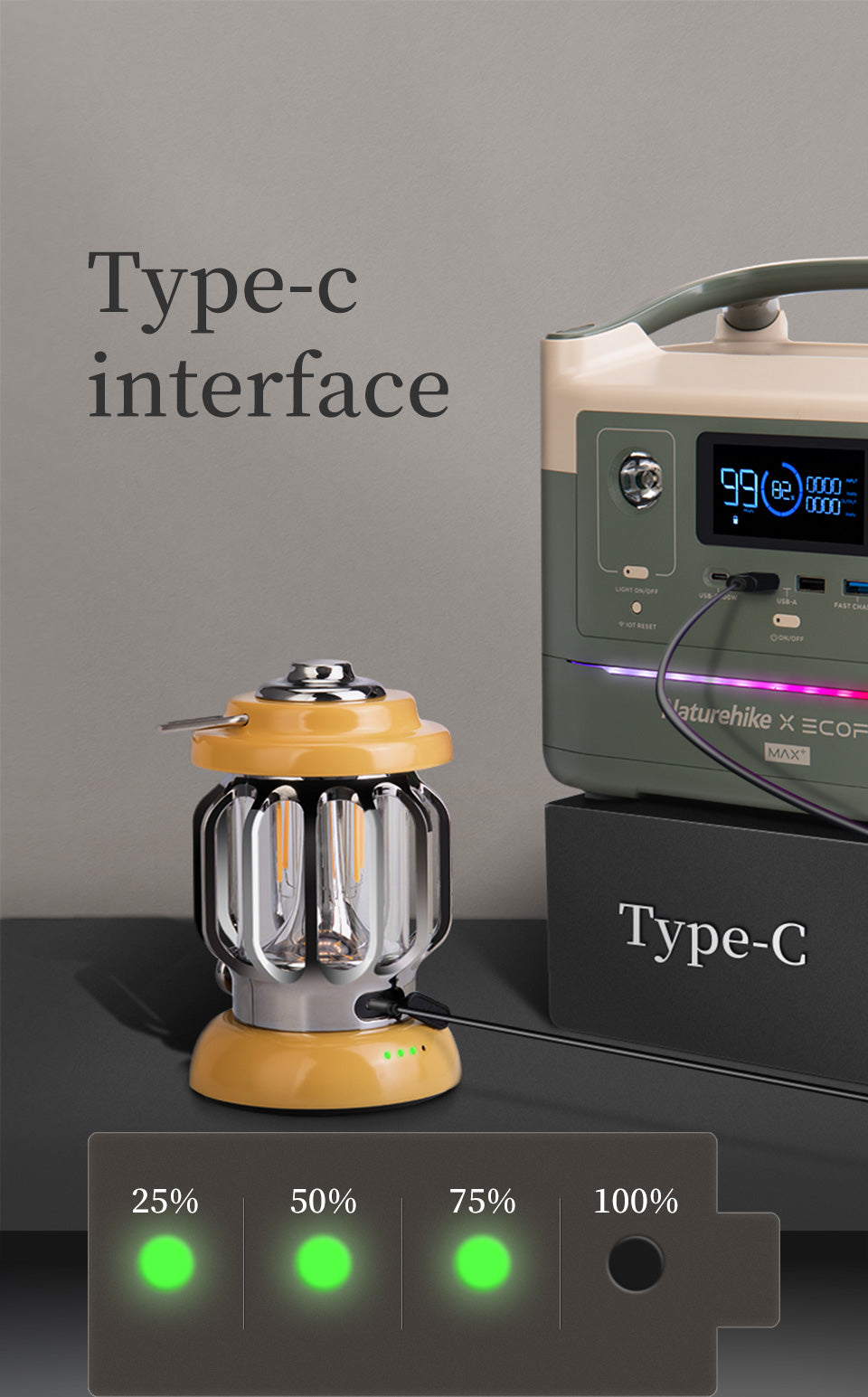 M008戶外氣氛營燈 | 續航力長 | 露營必備 NH21ZM008