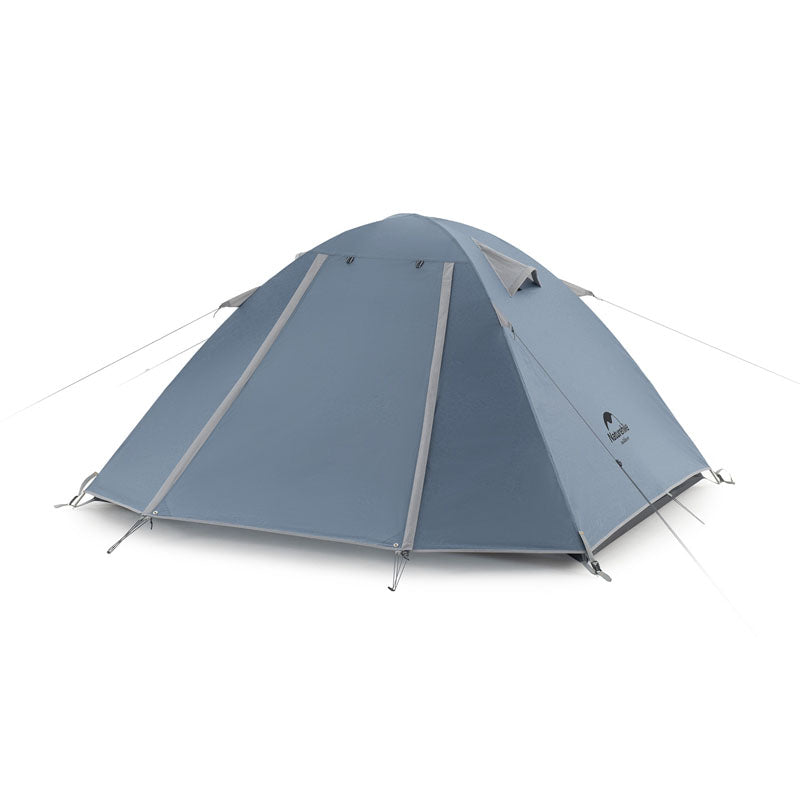 Pser 2022 210T面料鋁桿雙人帳篷 - 藍色/綠色