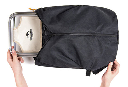 MZ01 輕量摺疊休閒椅 (連椅背) | 僅重 422g | 戶外鋁合金釣魚椅 | 承重 80KG NH18M001-Z