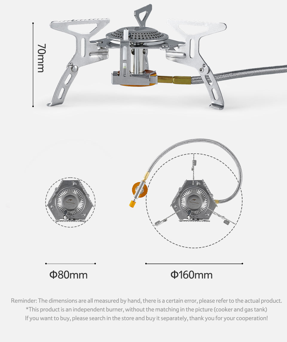 J009折疊野營爐(附氣罐轉換器一枚)