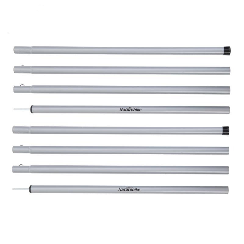 2米鍍鋅鐵四段天幕柱(兩支裝)