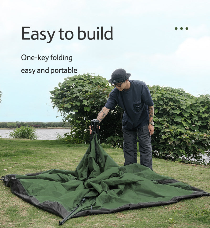 3人自動速開帳篷 | 一拉搭建 | PU2000mm防水 | 防風NH21ZP008